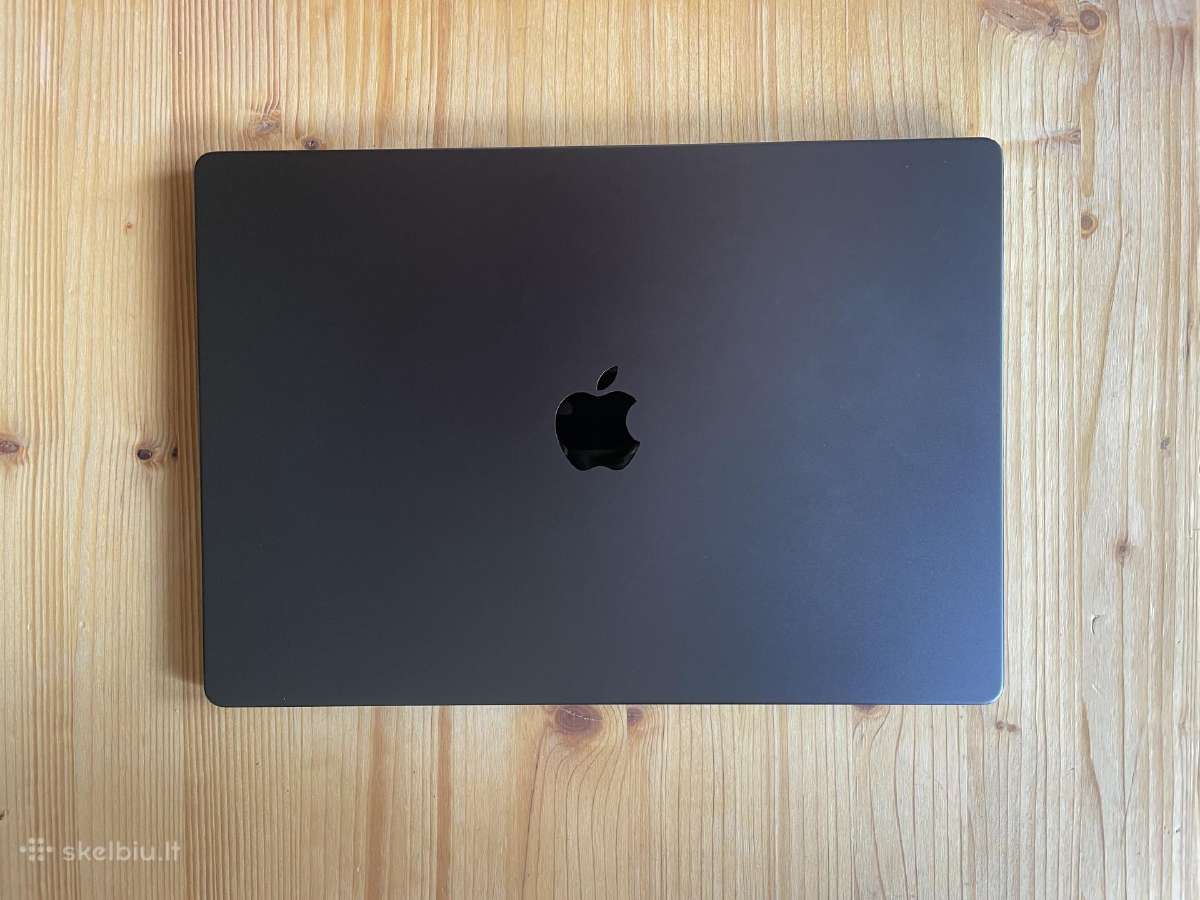 MacBook pro 16m3 36gb500ssd garantija iki 2029 - nuotraukos Nr. 3