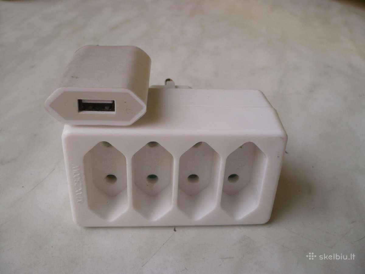 Skirstytuvas + Usb-a