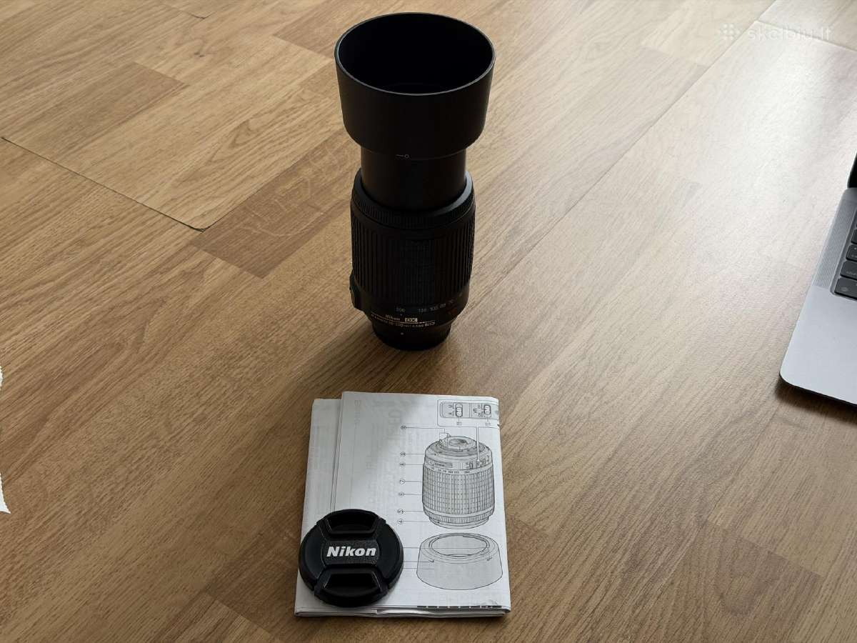 Nikon Af-s 55-200mm 1:4-5.6g Ed Vr objektyvas