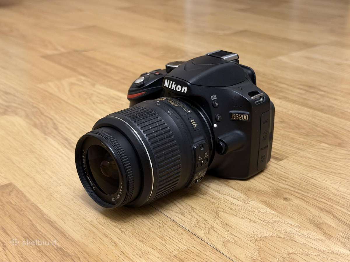 Nikon D3200 / 18-55mm / Dslr / 16.7k kadrų - nuotraukos Nr. 2