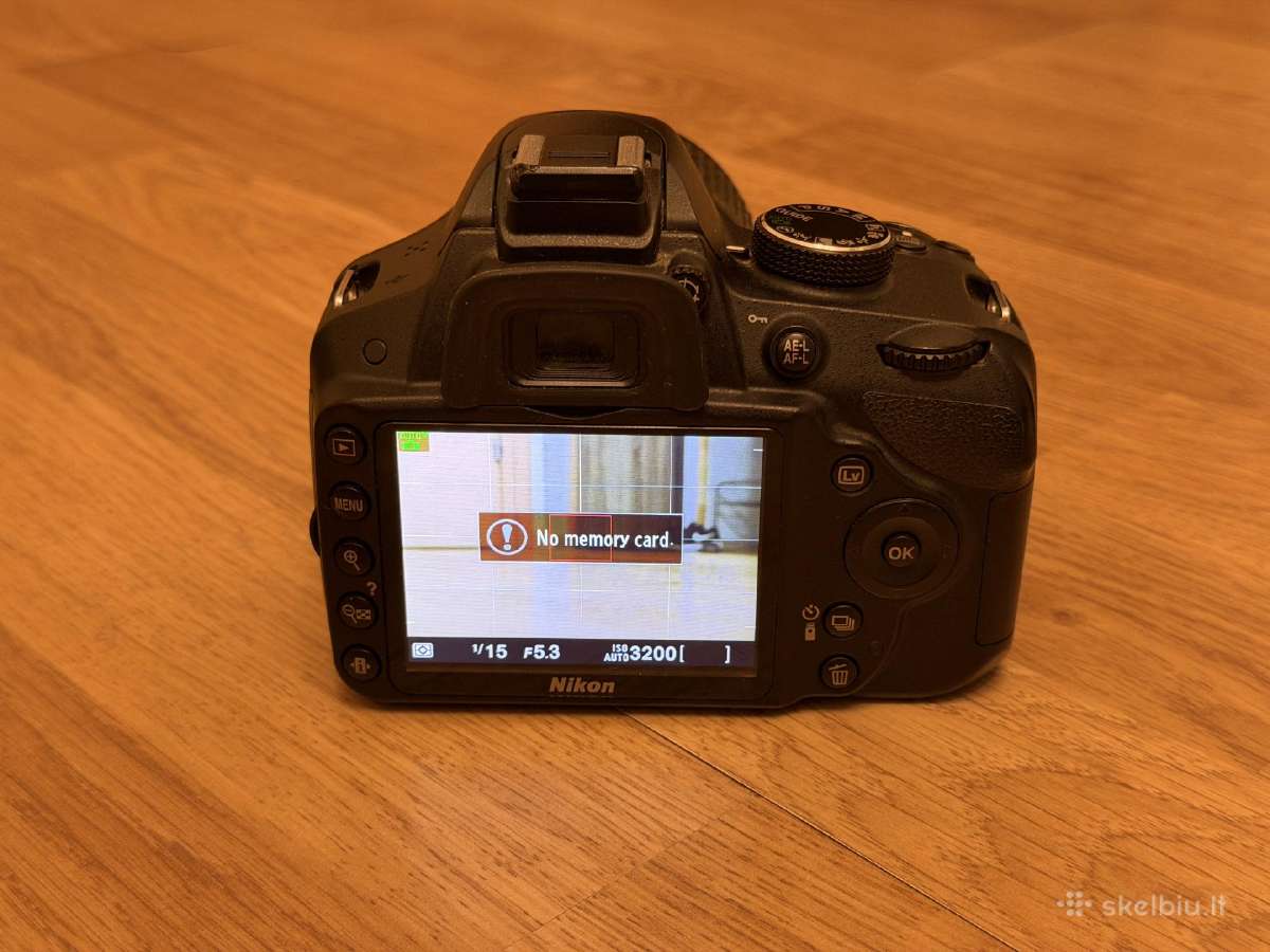 Nikon D3200 / 18-55mm / Dslr / 16.7k kadrų - nuotraukos Nr. 5