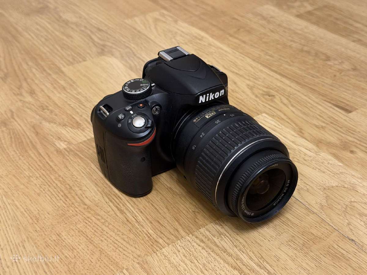 Nikon D3200 / 18-55mm / Dslr / 16.7k kadrų - nuotraukos Nr. 7