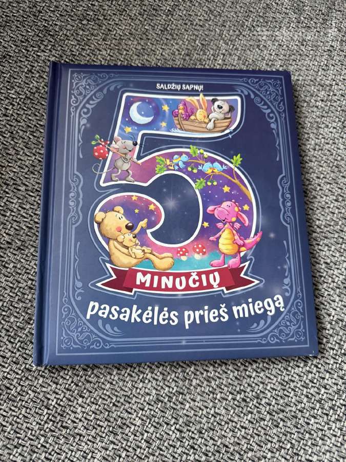 5 minučių pasakėlės prieš miegą