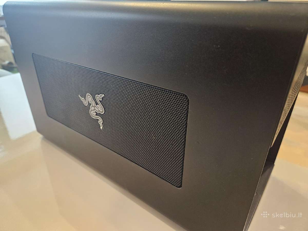 Razer Core egpu - išorinės vaizdo plokštės dėžė