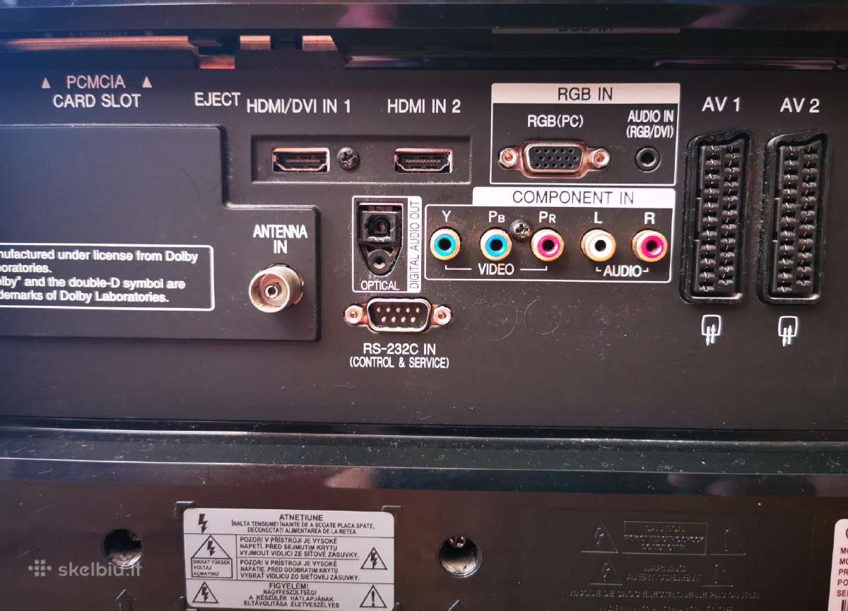 Televizorius LG (37") 2x Hdmi Full HD (1920x1080) - nuotraukos Nr. 3