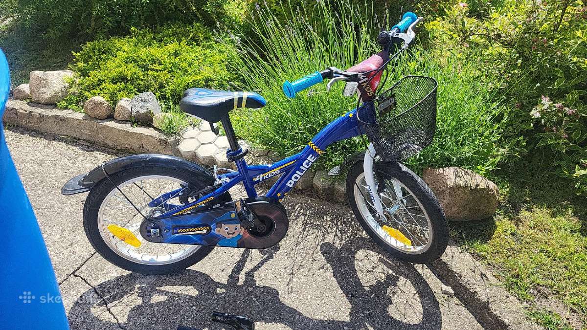 Vaikiškas dviratukas 16"ratais