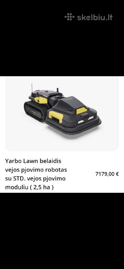 Yarbo Lawn belaidis vejos pjovimo robotas