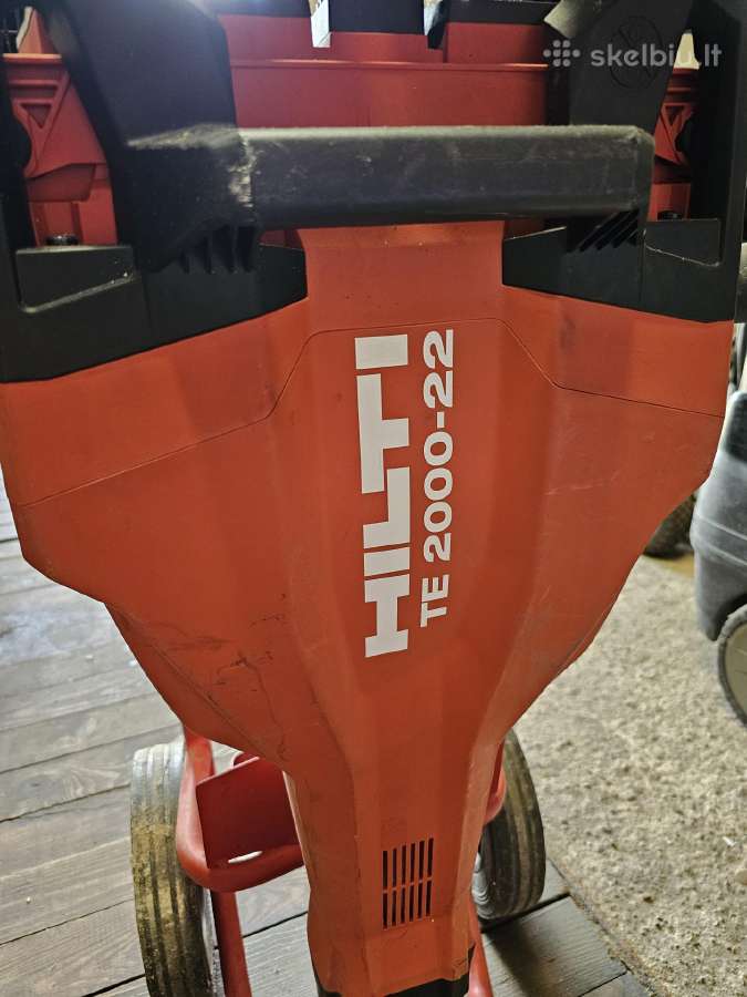 Hilti Te 2000-22 pneumatinis kujis-kirstukas - nuotraukos Nr. 2