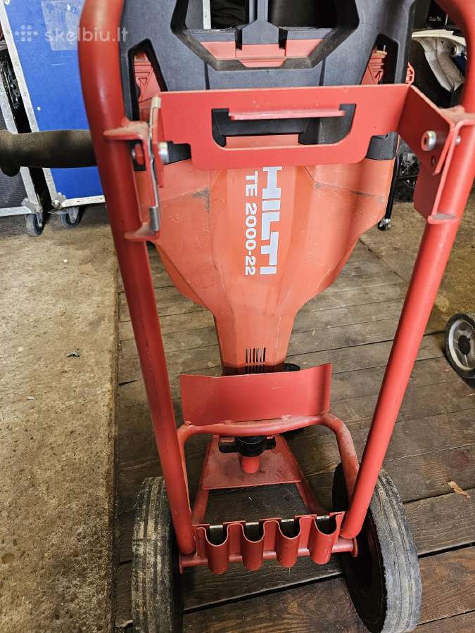 Hilti Te 2000-22 pneumatinis kujis-kirstukas - nuotraukos Nr. 4