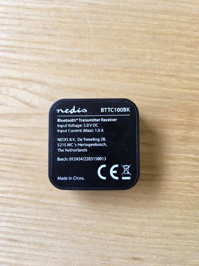 Nedis Bttc100bk Bluetooth siųstuvas-imtuvas - nuotraukos Nr. 3