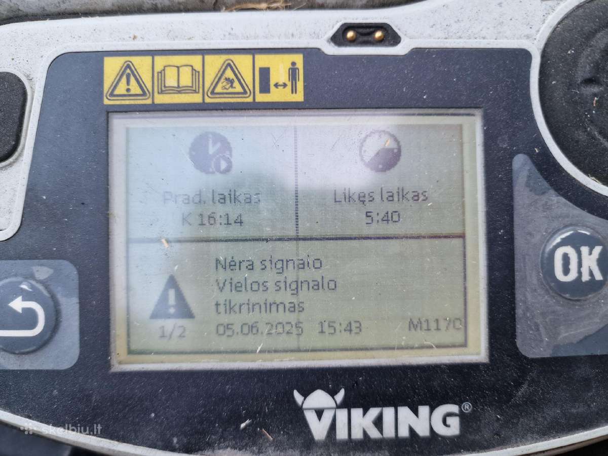 Parduodu vejos pjovimo robotą Viking - nuotraukos Nr. 5