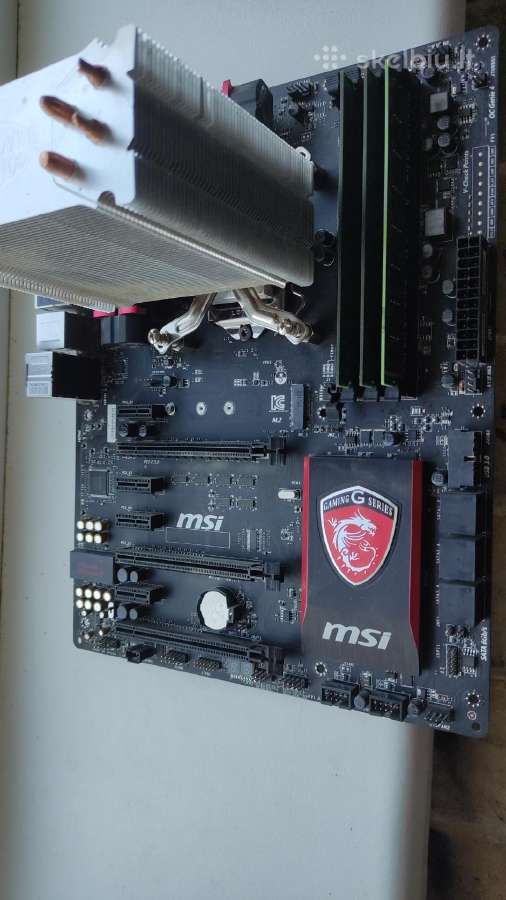 Msi z97 gaming 5 i54670 12gb ddr3 - nuotraukos Nr. 2