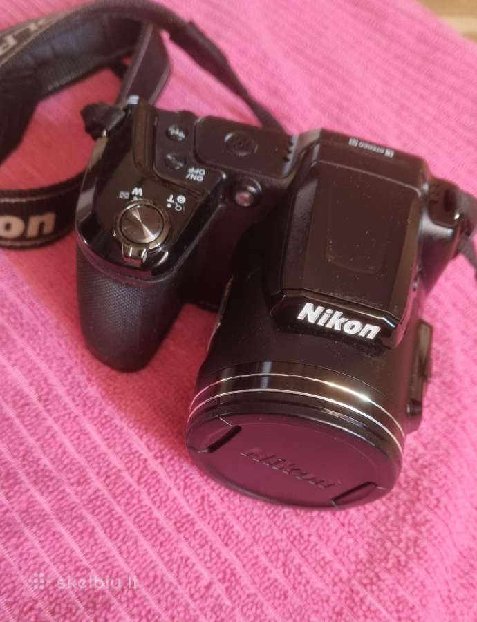 Parduodu gera fotoaparatą Nikon coolpix l840
