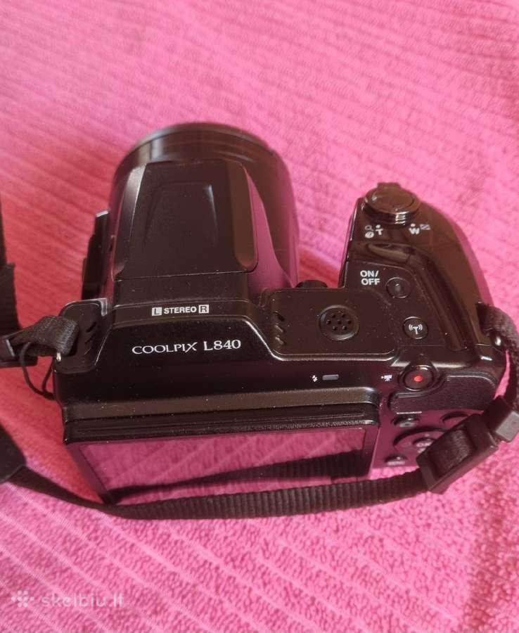 Parduodu gera fotoaparatą Nikon coolpix l840 - nuotraukos Nr. 2