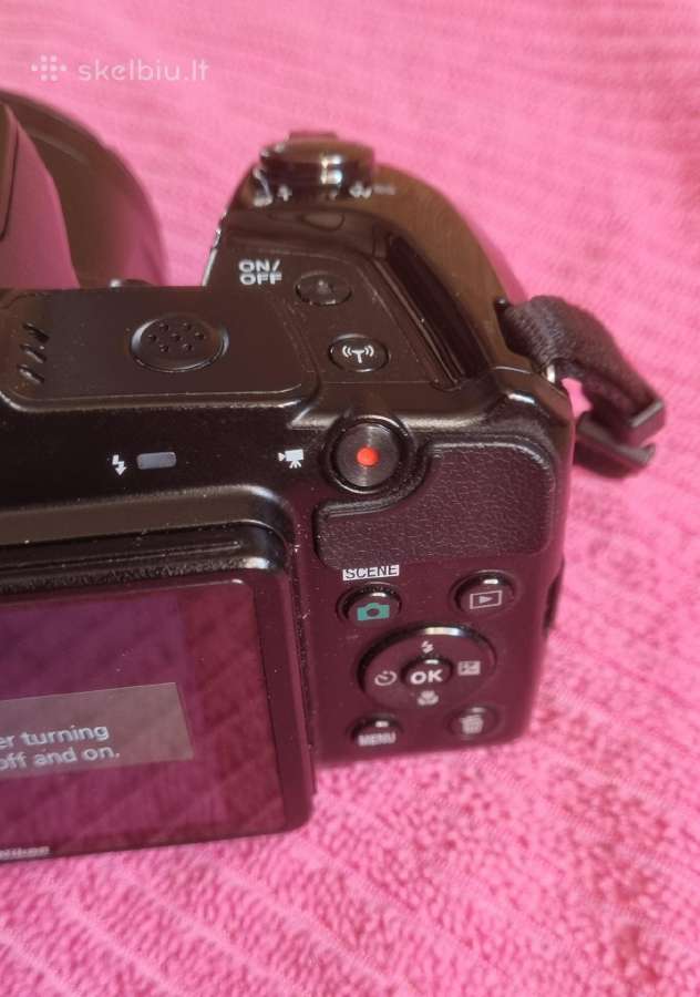 Parduodu gera fotoaparatą Nikon coolpix l840 - nuotraukos Nr. 3