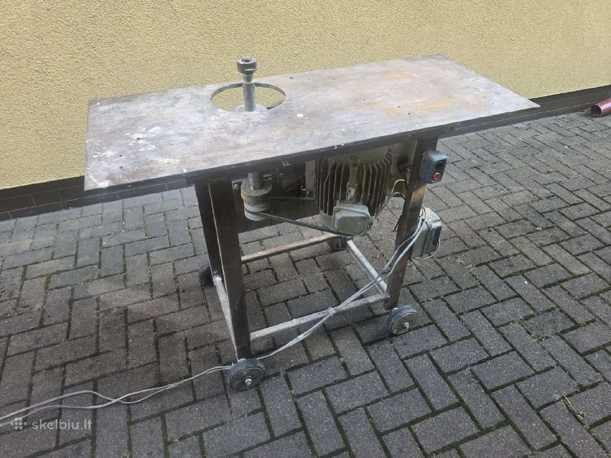 Savos gamybos medžio frezavimo staklės, variklis 3