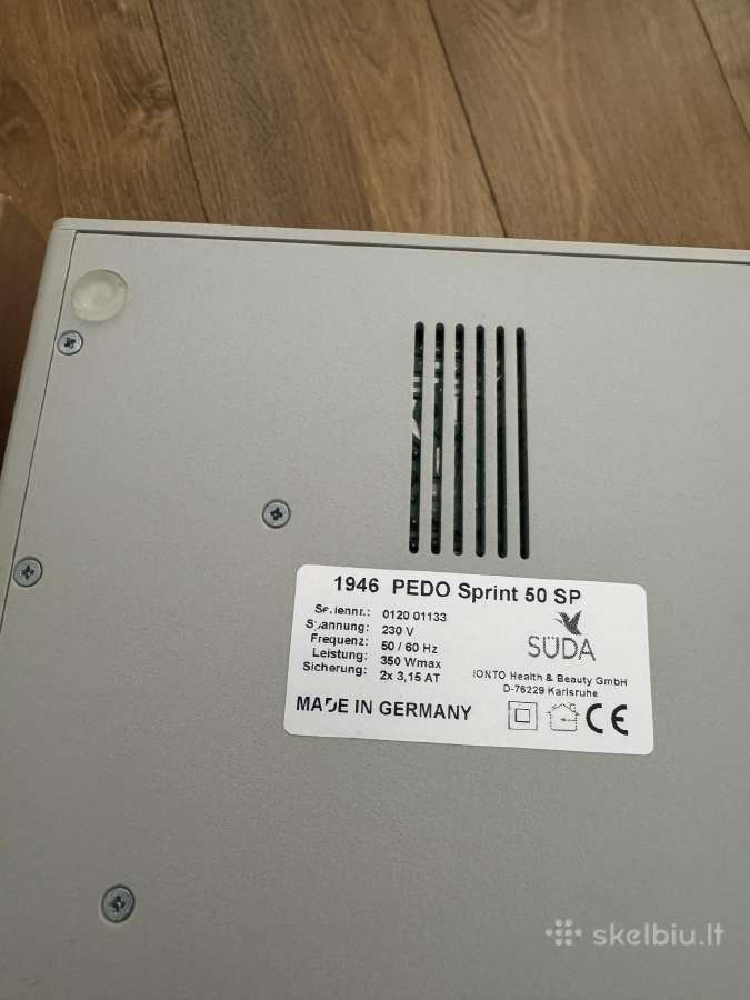 Pedikiūro frezas Suda Pedo Sprint 50 Silentpower - nuotraukos Nr. 4