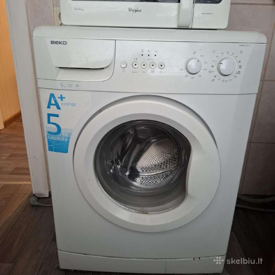 Skalbimo masina Beko, skubiai