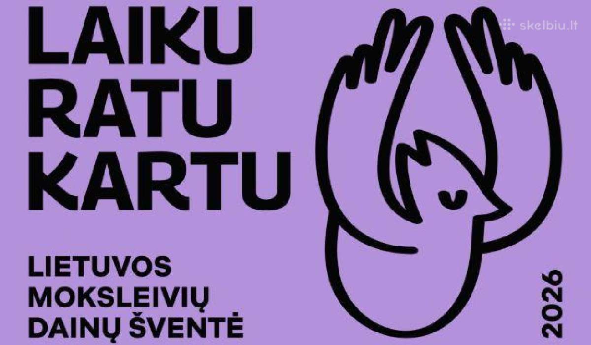 Bilietas į moksleivių dainų šventę