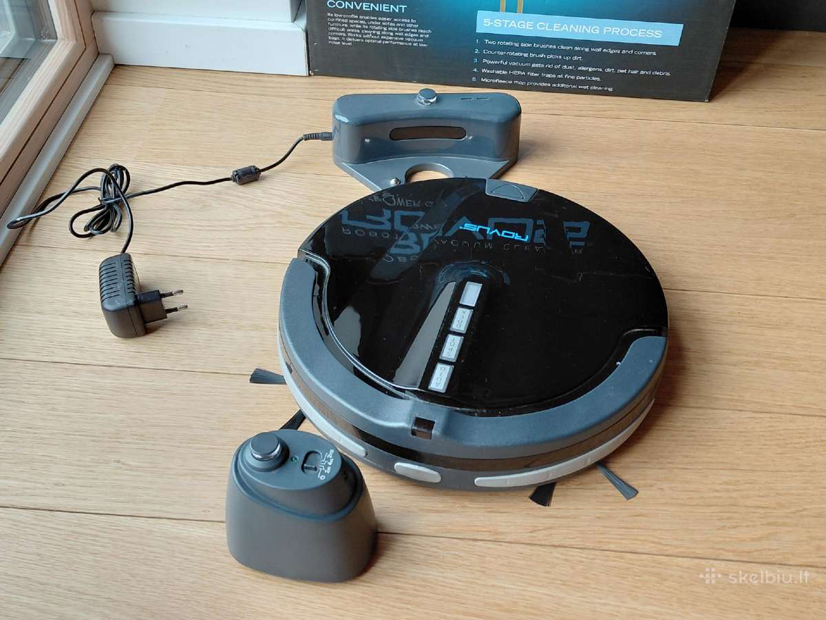 Parduodu robotą siurblį „Rovus Bluepower G1“ - nuotraukos Nr. 2