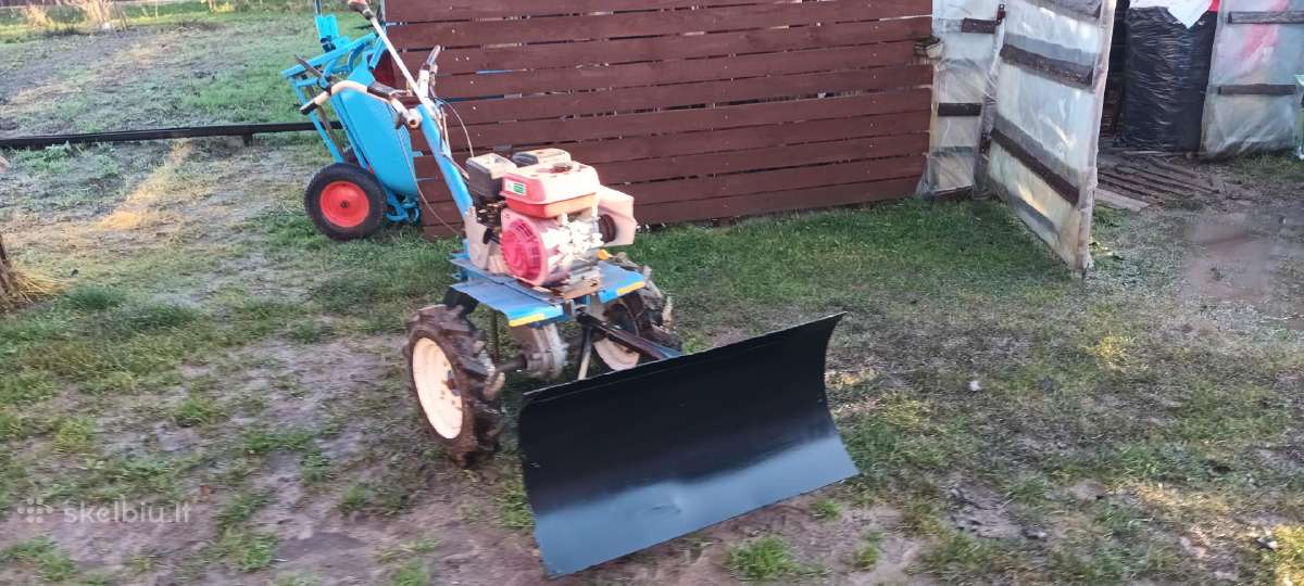 Motoblokas su visais padargais ir priekaba - nuotraukos Nr. 5