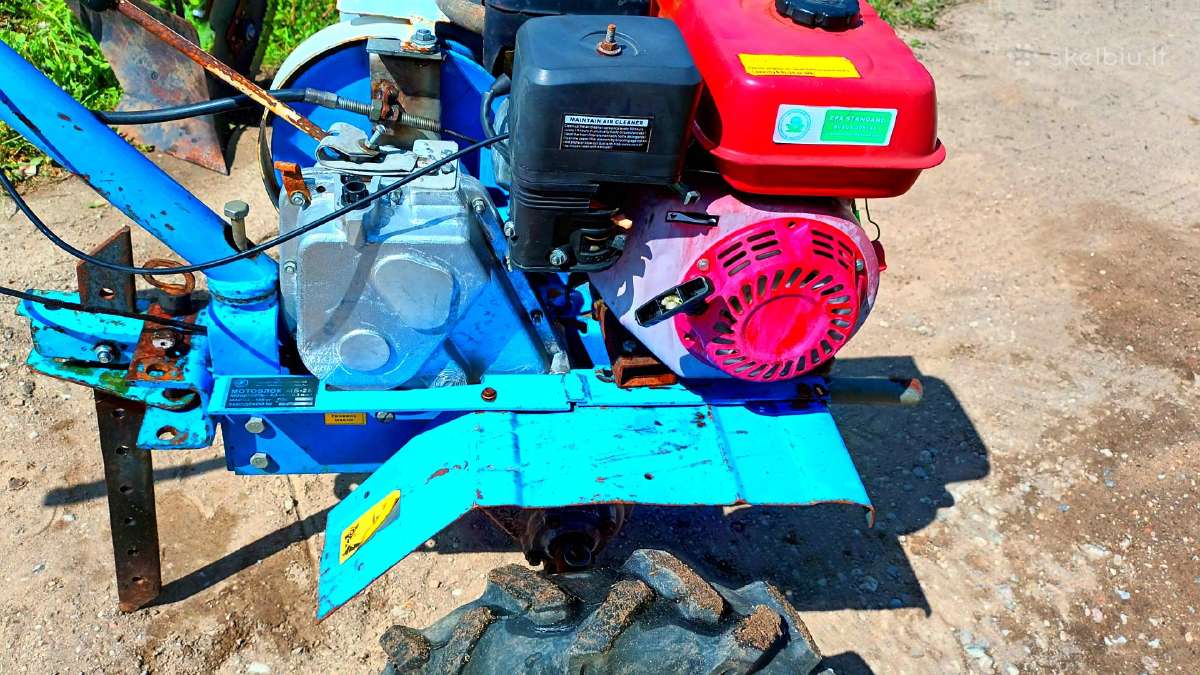 Motoblokas su visais padargais ir priekaba - nuotraukos Nr. 21