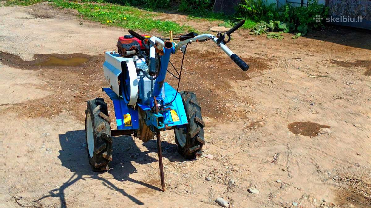 Motoblokas su visais padargais ir priekaba - nuotraukos Nr. 27