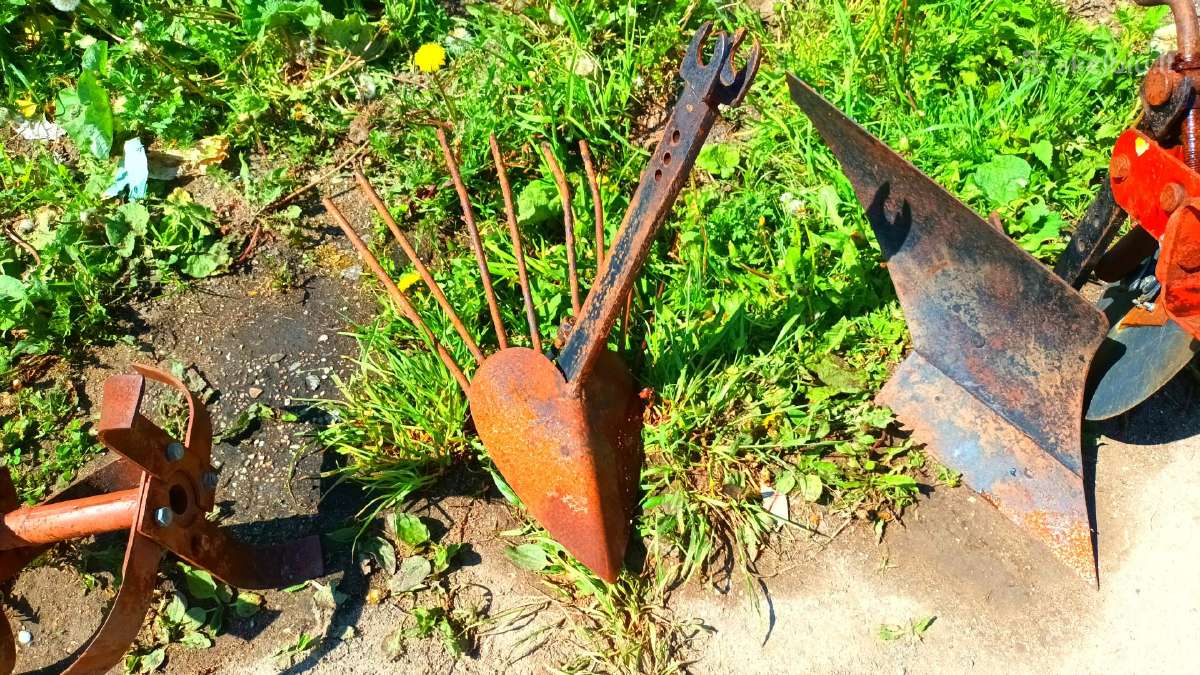 Motoblokas su visais padargais ir priekaba - nuotraukos Nr. 35