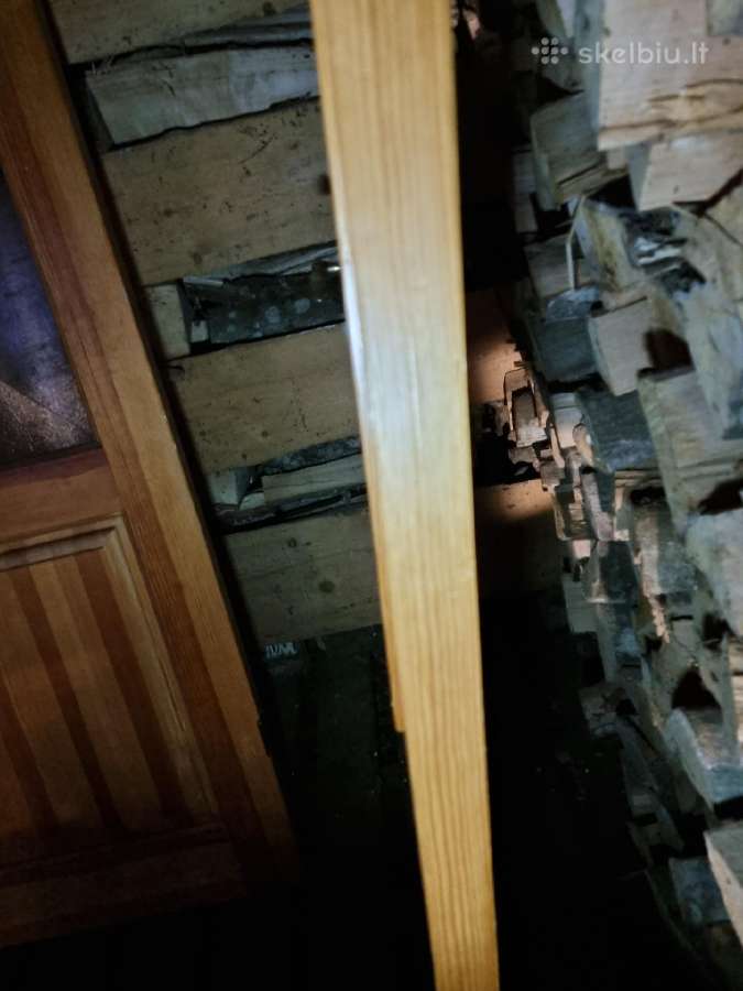 Eglės medienos naudotos vidaus durys 2 vnt. - nuotraukos Nr. 2