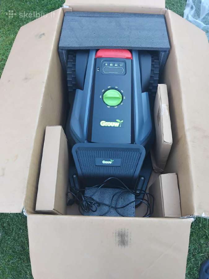 Grouw Smart Vision 600m² vejos pjovimo robotas