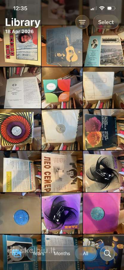 Vinilinės plokšteles - nuotraukos Nr. 10