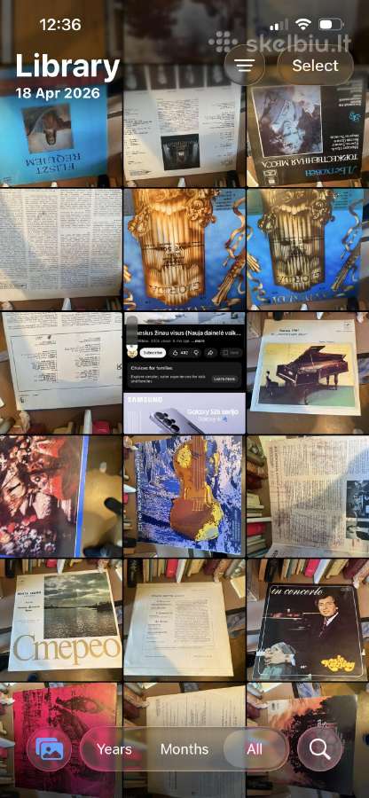 Vinilinės plokšteles - nuotraukos Nr. 11