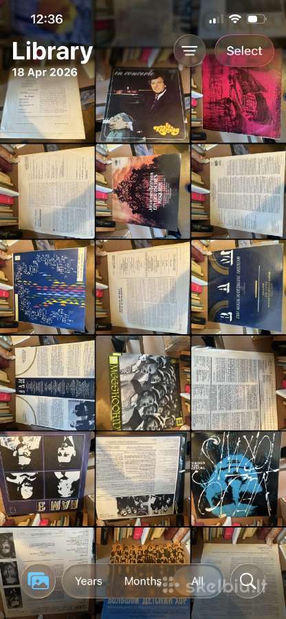 Vinilinės plokšteles - nuotraukos Nr. 12