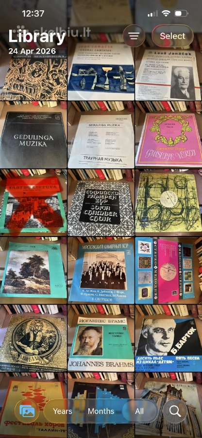 Vinilinės plokšteles - nuotraukos Nr. 17