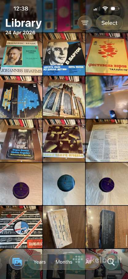 Vinilinės plokšteles - nuotraukos Nr. 20