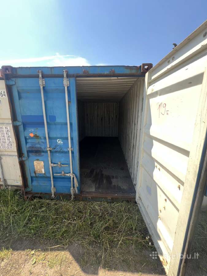 Jūriniai konteineriai Kaune/Vilniuje/klaipėdoje - nuotraukos Nr. 14