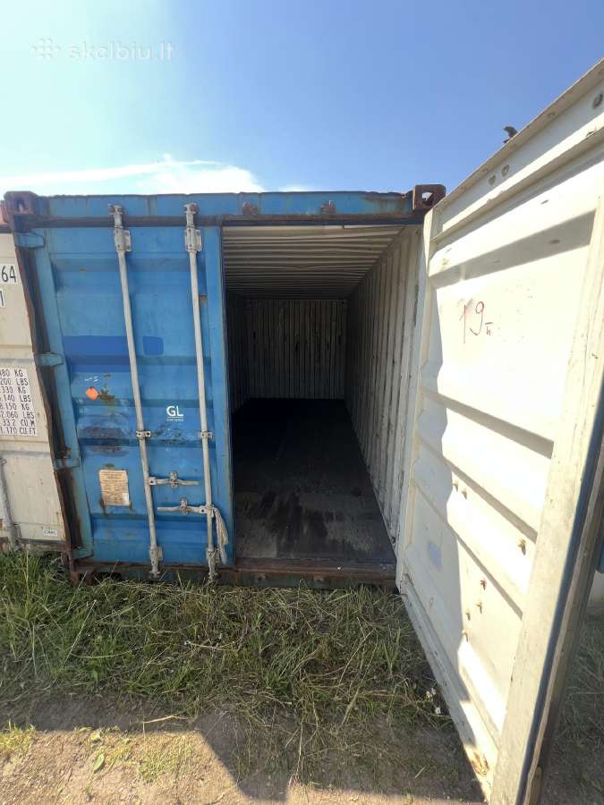 Naudoti konteineriai Kaune/Vilniuje/klaipėdoje - nuotraukos Nr. 16