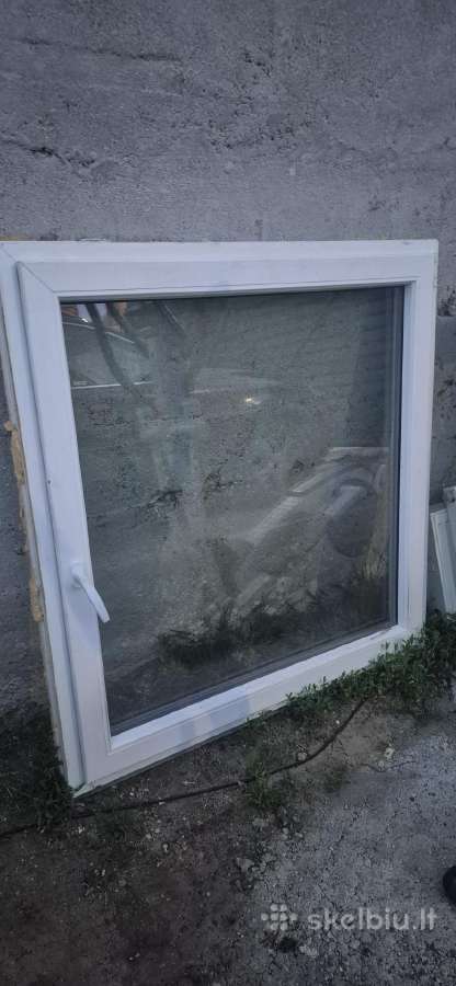 Naudoti plastikiniai langai
