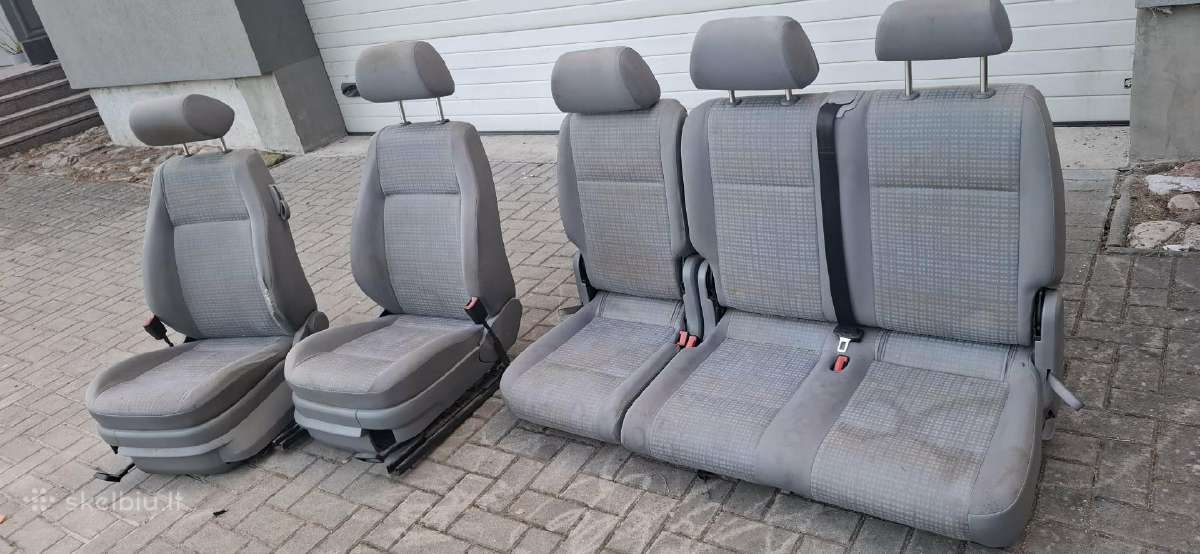 VW caddy sėdynės