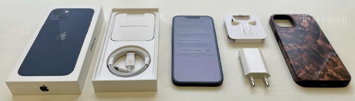 iPhone 13 256gb baterija 100% - nuotraukos Nr. 6