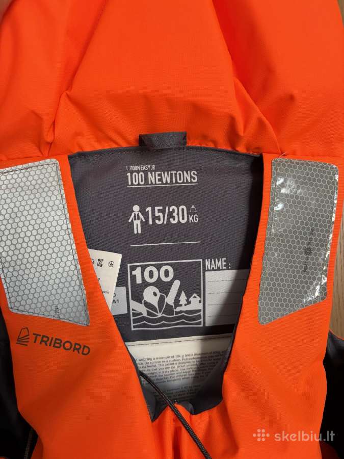 Vaikiška gelbėjimosi liemenė „easy“, 100 N, 15–30