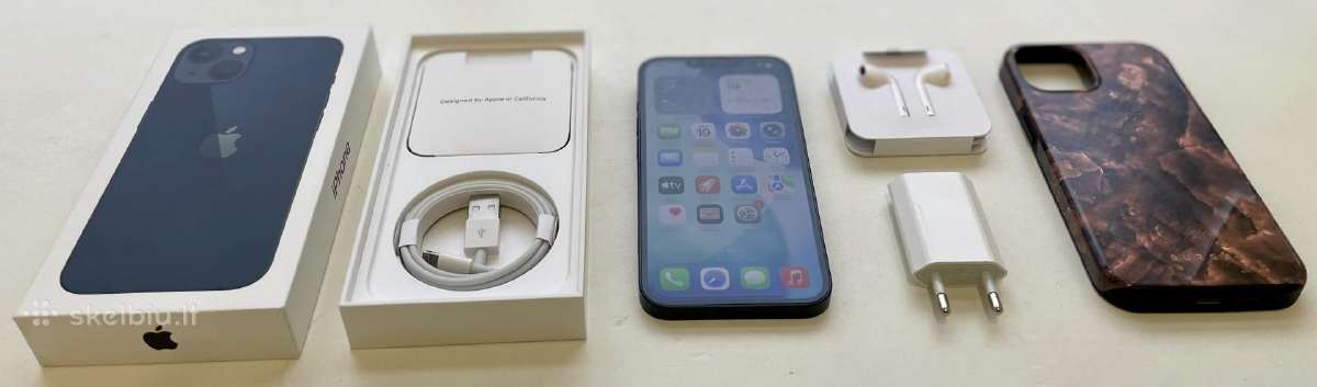 iPhone 13 256gb baterija 100% - nuotraukos Nr. 5