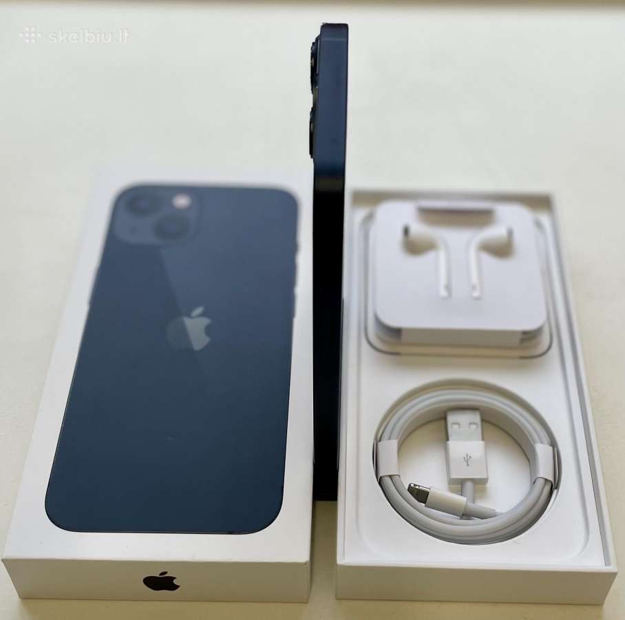 iPhone 13 256gb baterija 100% - nuotraukos Nr. 9