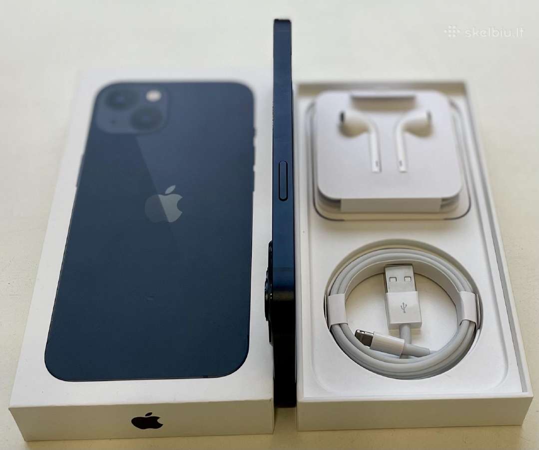 iPhone 13 256gb baterija 100% - nuotraukos Nr. 12