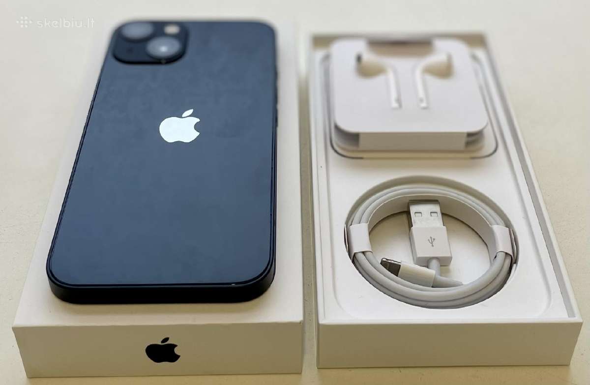iPhone 13 256gb baterija 100% - nuotraukos Nr. 13