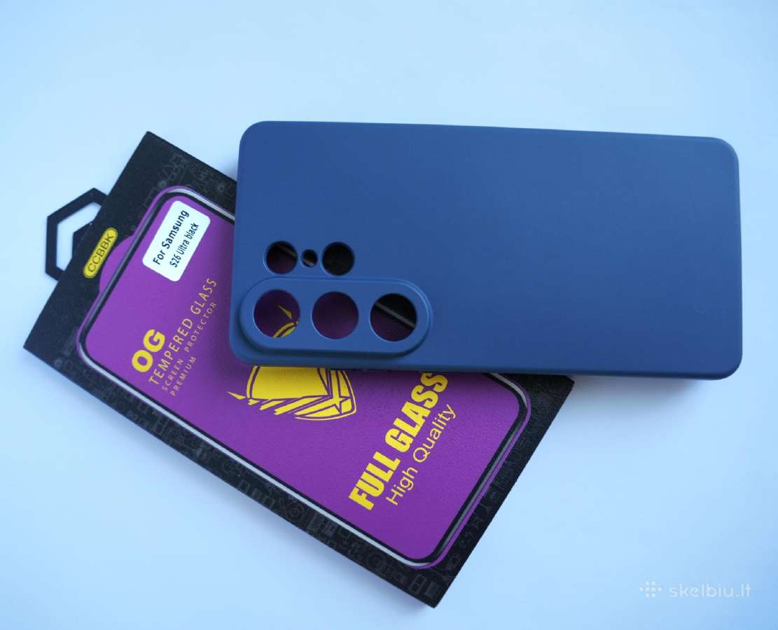 ! Samsung S26 Ultra apsauga - dėklas + stiklas !