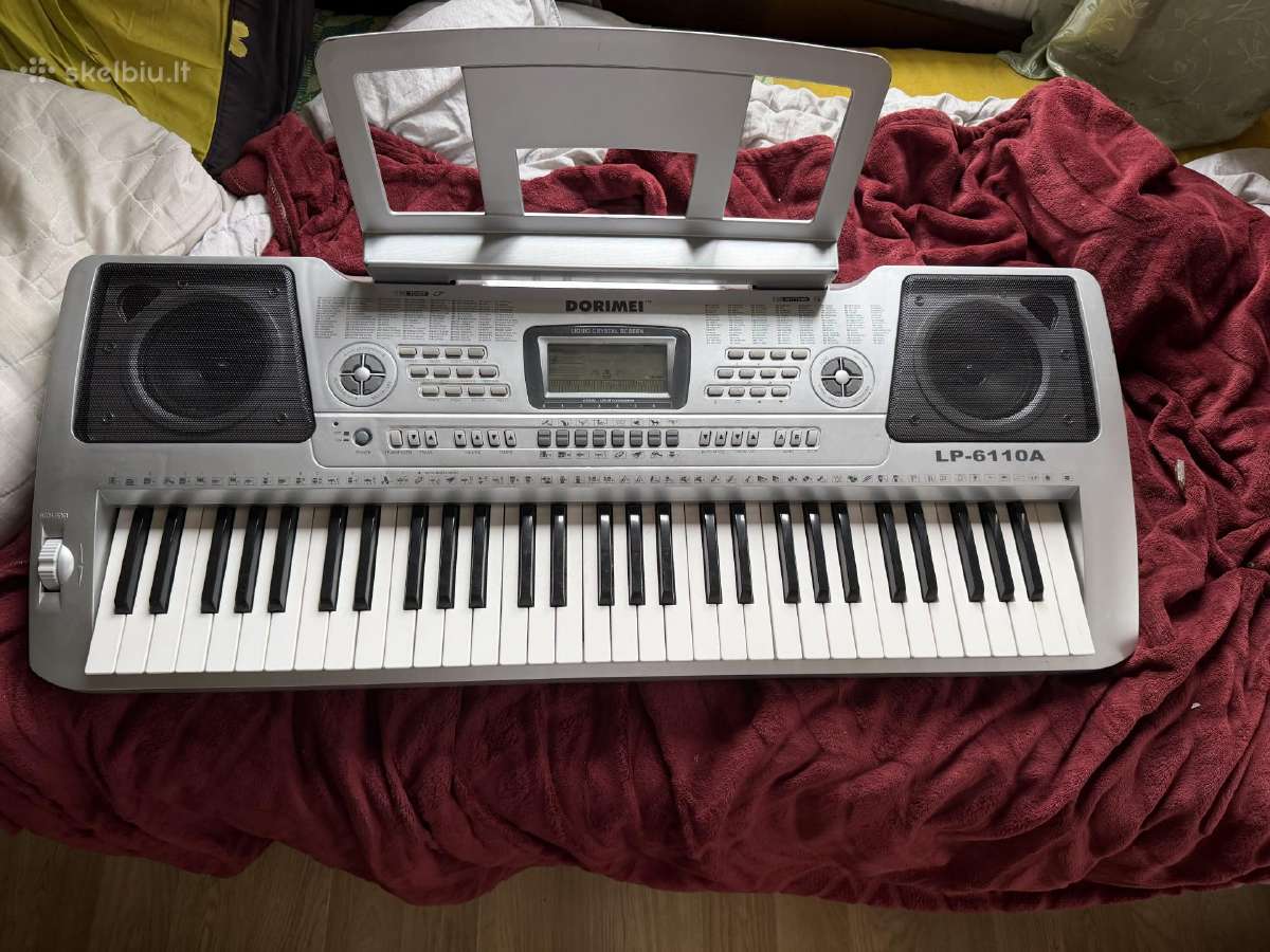 Elektrinis pianinas, labai geros būklė