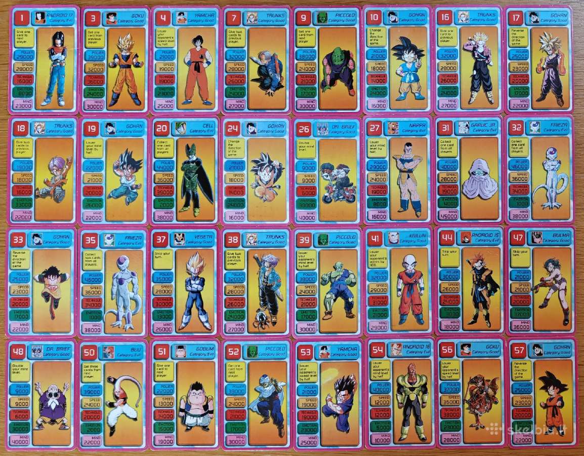 Dragon Ball Z Special Edition (Dbz) kortos