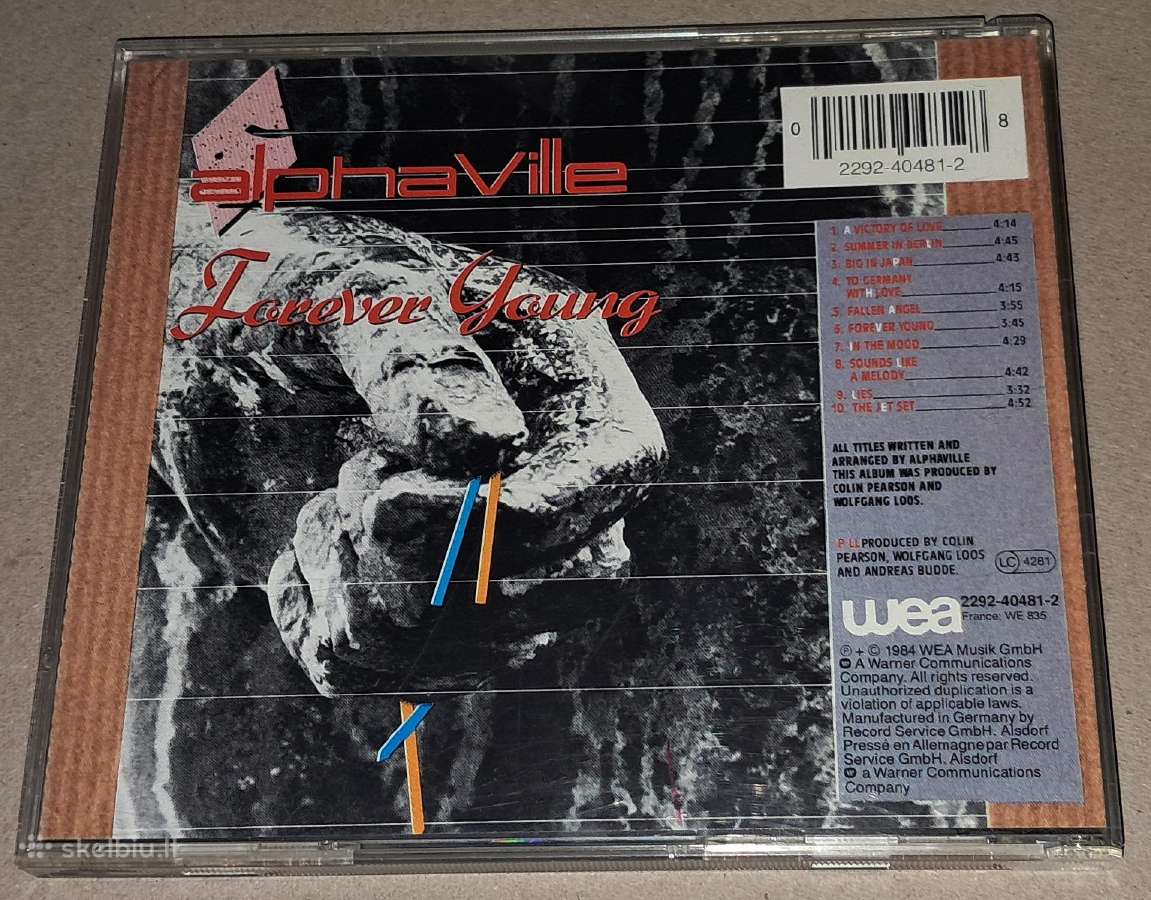Alphaville - Forever Young (Audio CD) - nuotraukos Nr. 2