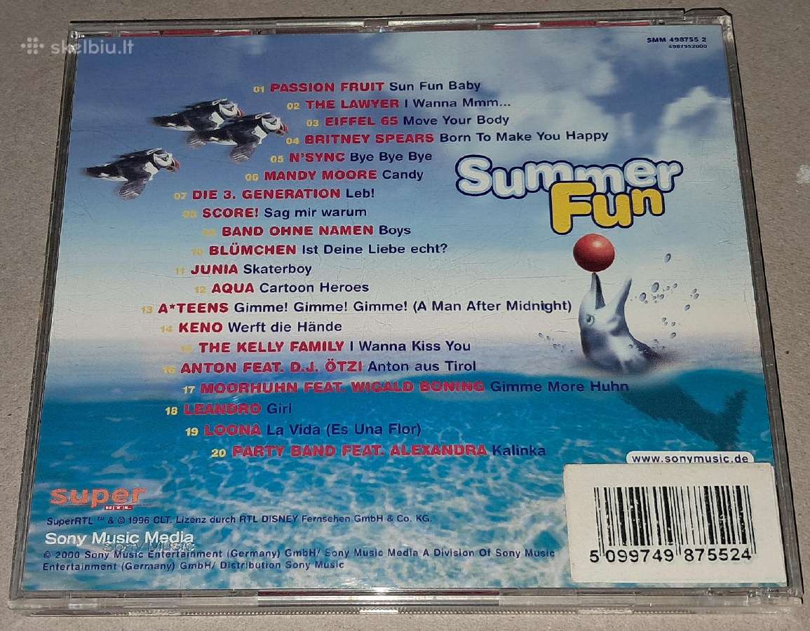 Summer Fun (Audio CD) - nuotraukos Nr. 2